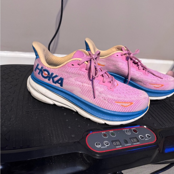 Hoka Vibrant Pink and Blue Athletic Shoes

gently used 

size  8.5

no box - Picture 1 of 4